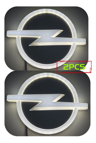 Luz Led Con Logotipo De Opel Antara Coche Con Emblema,2 Pcs Foto 3