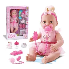 Boneca Gostosa De Abraçar Bebe Reborn Fofinha Realista