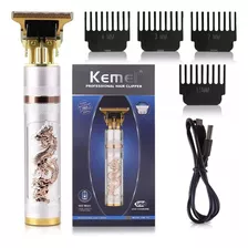 Máquina Aparador De Cabelo E Barba Kemei Km 762 Profissional