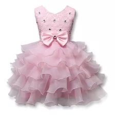 Vestido De Noite Para Meninas Com Estampa De Princesa Com Pe