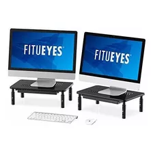 Fitueyes Dt115902mb - Soporte De Monitor Para Doble (metal, 