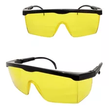 2 Óculos Segurança Epi Proteção Grau Amarelo - Imperial Rj