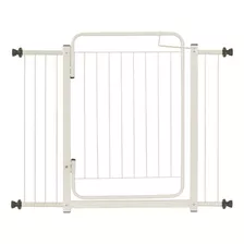 Portão Para Cachorro Pet Grade De Porta Móvel 109/114 Cm Cor Branco