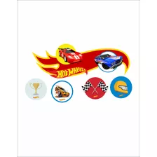 Topper Bolo Enfeite Topo De Bolo Hot Wheels