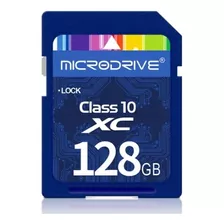 Tarjeta De Memoria Sd Xc 128 Gb Clase 10 Microdrive