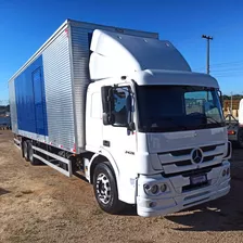 Mb Atego 2426, 6x2, 2013. Ar Condicionado, Baú 10,40m Livre