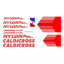 Adesivos Antiga Caloicross Nylonfree Vermelho