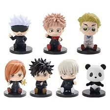 Jujutsu Kaisen Set De 7 Figuras Satoru Gojo