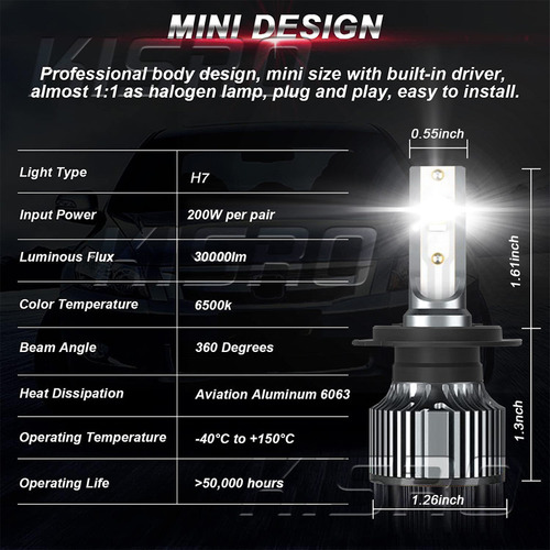 Bombilla Led De Luz Para Hyundai Sonata 2011-2014 Foto 5