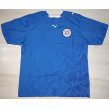 Linda E Rara Camisa 2 Da Seleção Do Paraguai 2006 Azul Puma