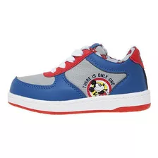 Zapatilla Mickey Azul/gris 