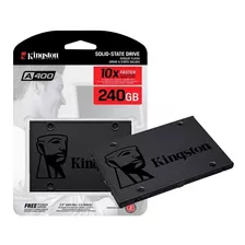 Disco Ssd Sólido Kingston A400 240gb Sata - Negro