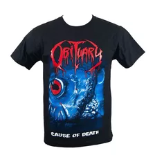 Obituary - Remera - Cause Of Death