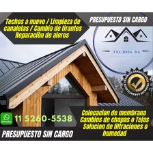 Serv Techista - Chapa Teja Galpones Canaletas Reparaciones