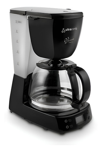Cafetera Ultracomb Hogar Ca-2205 Automática Negra De Filtro