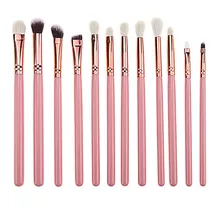 Set Brochas De Ojos Rosa Shein