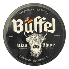 Cera Peinado American Wax Buffalo Extra Shine 150ml Buffalo Variación Negro