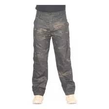 Calça Tatica Cargo Camuflada Multicam\black Rip Stop Fox Boy