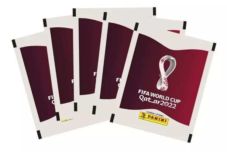 20 Sobres Álbum Mundial 2022 Laminas Qatar Fifa World Cup