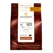 Chocolate Ao Leite Callebaut Gotas 823 33,6% Cacau 2,5kg