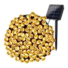 Luces Solar Guirnalda Navidad 200 Led 20 Metros