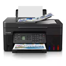 Impresora A Color Multifunción Canon Pixma G-4170 Con Wifi Negra 220v G-4170