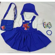 Fantasia Pocoyo Feminino Infantil