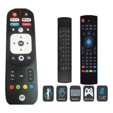 Control Remoto Motorola Tv Con Comando De Voz Leer Descripc