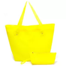 Bolsa De Praia De Silicone Zíper 6 Cores Bolsas Femininas B