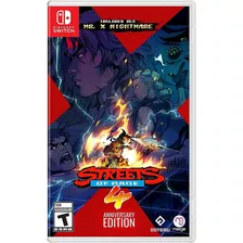 Jogo Streets Of Rage 4 Anniversary Edition Switch Midia Fis.