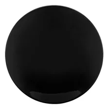 Plato Postre 21 Cm Cerámica Oxford Coup Black 6 Unidades Color Negro Liso