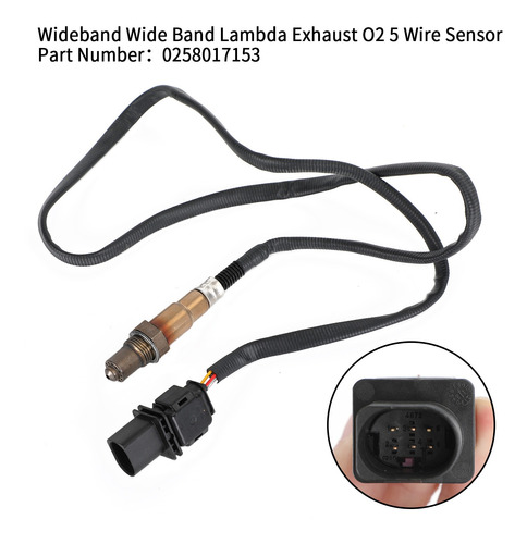 Upstream Lambda 02 Sensor 5-wire Para Audi A3 A4 A5 A8 Foto 5
