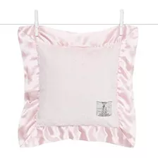 Pequena Jirafa Luxe Solido Almohada 14 X 14 Rosado