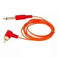 Cable Clipcord Tattoo Copper Slim Silicona Conexión Rca