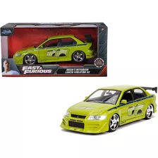 Auto Escala 1:24 Rápidos Y Furiosos Brian Mitsubishi Lancer 