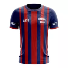 Camiseta Camisa Personalizada Time Futebol Esporte Sua Arte