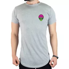 Camiseta Et De Touca Free Style Camisa Longline Mood Rave 