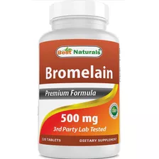 Bromelina 500 Mg X 120 Tab - Unidad a $1042