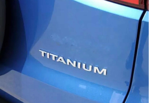 Emblema En Letras Para Ford Titanium De 20cm X 1,8 Foto 3