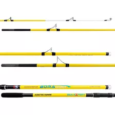 Vara P/ Molinete Albatroz Bora 4,20m 100-200 Lure - 3 Partes