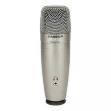 Microfono Samson Condenser C01u Usb - Para Grabacion