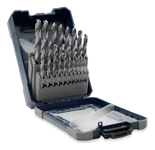 Juego Mechas Acero Rapido Bremen 25pz 1 A 13mm 7885 Dgm