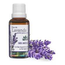 Óleo Essencial De Lavanda Pronto Para Pele Natural Wnf 30ml Tipo De Embalagem Vidro Ambar