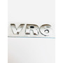 Emblema Volkswagen Vr6 Negro Mate Para Jetta Golf Caribe
