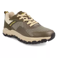 Zapatilla Outdoor Hombre Weinbrenner Chicago Verde Militar