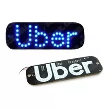 Placa Led Para Carro Aplicativo Uber Barato Com Entrada Usb 