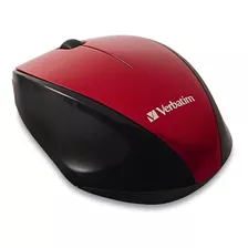 Mouse Verbatim Multitrac Inalambrico 97995 Rojo