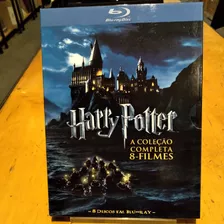 Harry Potter A Coleção Completa Box 8 Filmes Blu Ray - Filme