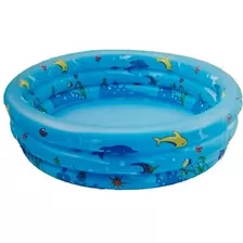 Piscina Inflable Para Niños 3 Anillos 140x40cms