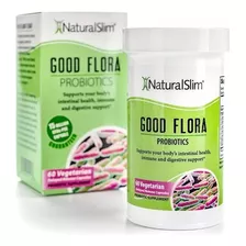 Naturalslim Good Flora Probioticos Mejor Digestión